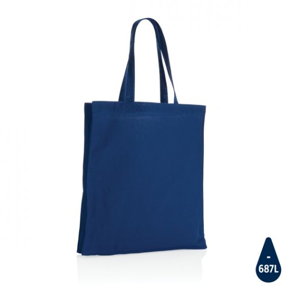 Sac publicitaire tote en coton recyclé avec fond amovible Impact AWARE™