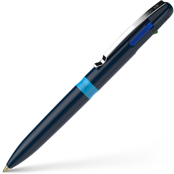 Stylo à bille 4 couleurs écologique personnalisable innovant