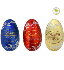 Sachet 3 mini œufs de Pâques Lindor personnalisé