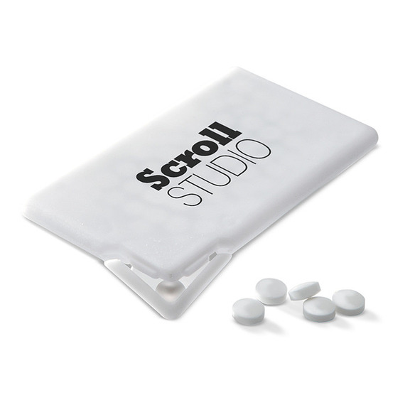 Distributeur bonbon publicitaire expess Mintcard Distributeur bonbon publicitaire expess Mintcard