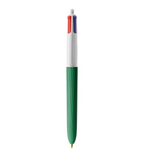 Stylo 4 couleurs publicitaire BIC® Wood Style