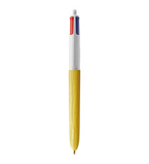 Stylo 4 couleurs publicitaire BIC® Wood Style