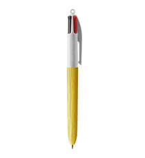 Stylo 4 couleurs publicitaire BIC® Wood Style