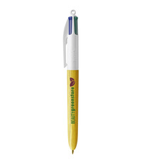 Stylo 4 couleurs publicitaire BIC® Wood Style