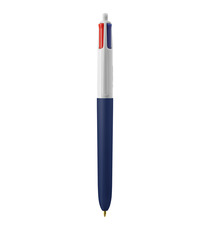 Stylo 4 couleurs publicitaire BIC® Colours Soft touch