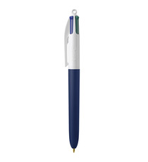 Stylo 4 couleurs publicitaire BIC® Colours Soft touch