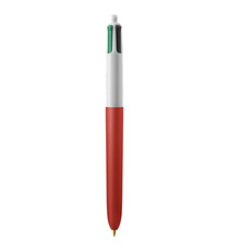 Stylo 4 couleurs publicitaire BIC® Colours Soft touch