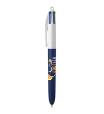 Stylo 4 couleurs publicitaire BIC® Colours Soft touch