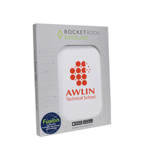 Cahier Rocketbook® publicitaire effaçable A5 et stylo Fusion Executive