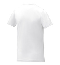 T-shirt publicitaire Somoto manches courtes col V femme