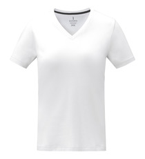 T-shirt publicitaire Somoto manches courtes col V femme T-shirt publicitaire Somoto manches courtes col V femme