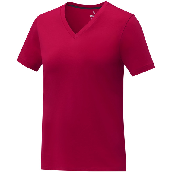 T-shirt publicitaire Somoto manches courtes col V femme T-shirt publicitaire Somoto manches courtes col V femme