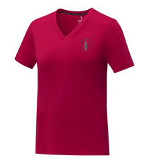 T-shirt publicitaire Somoto manches courtes col V femme T-shirt publicitaire Somoto manches courtes col V femme