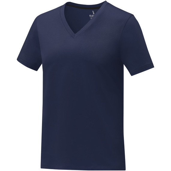 T-shirt publicitaire Somoto manches courtes col V femme T-shirt publicitaire Somoto manches courtes col V femme
