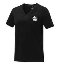 T-shirt publicitaire Somoto manches courtes col V femme T-shirt publicitaire Somoto manches courtes col V femme