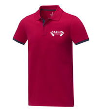 Polo publicitaire Morgan manches courtes deux tons homme Polo publicitaire Morgan manches courtes deux tons homme