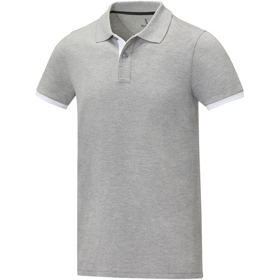 Polo publicitaire Morgan manches courtes deux tons homme Polo publicitaire Morgan manches courtes deux tons homme