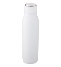 Bouteille publicitaire isotherme Marka 600 ml avec couche de cuivre et avec boucle métallique