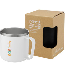 Mug publicitaire isotherme Nordre 350 ml avec couche de cuivre