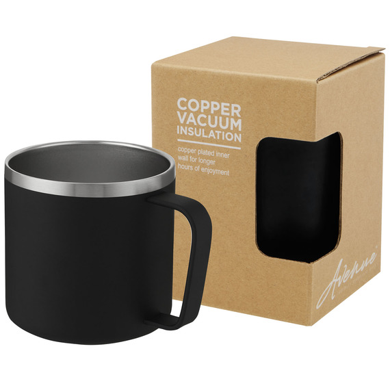 Mug publicitaire isotherme Nordre 350 ml avec couche de cuivre