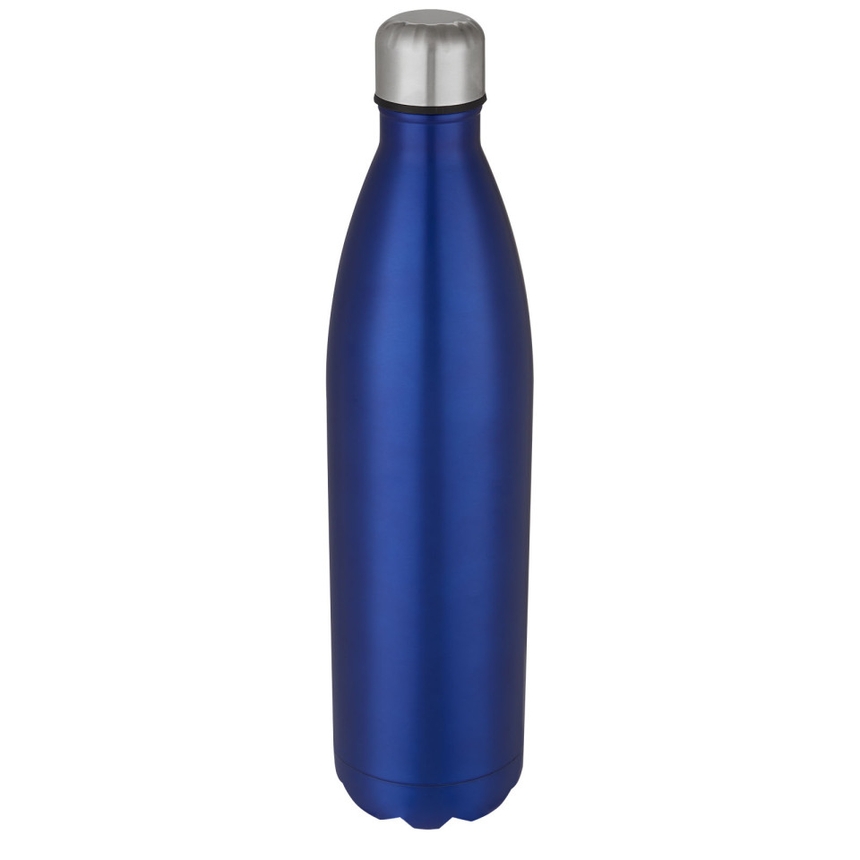 Bouteille publicitaire isotherme Cove 1 l en acier inoxydable
