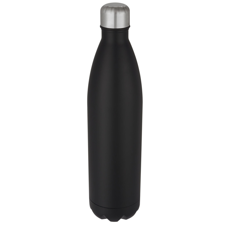 Bouteille publicitaire isotherme Cove 1 l en acier inoxydable