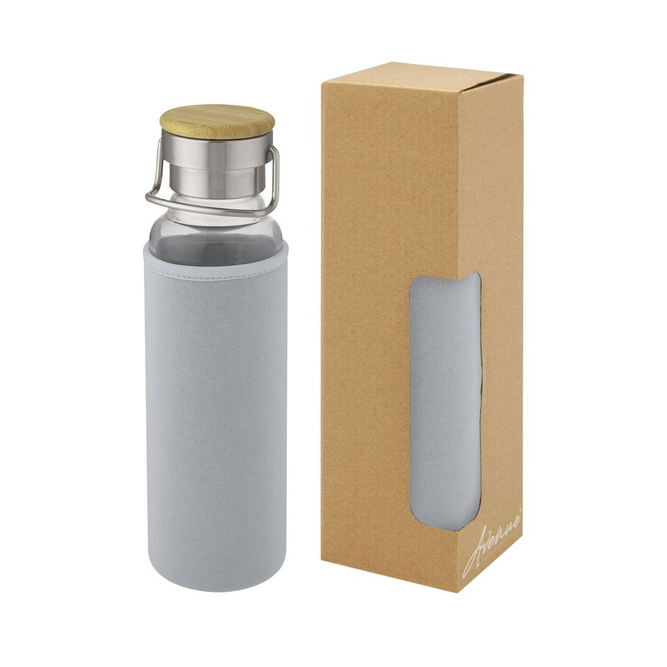Bouteille publicitaire Thor 660 ml en verre avec manchon en neoprene