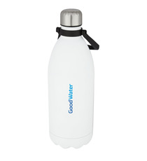 Bouteille publicitaire isotherme Cove 1,6 l en acier inoxydable