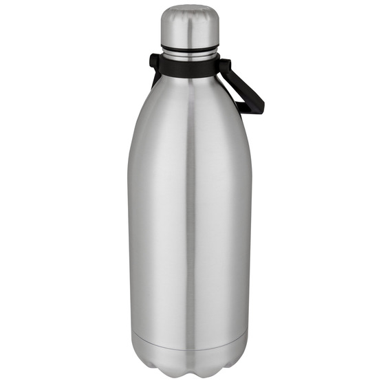 Bouteille publicitaire isotherme Cove 1,6 l en acier inoxydable