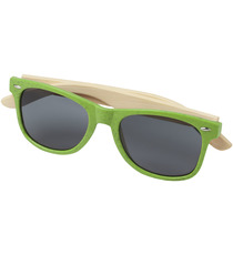 Lunettes publicitaires de soleil Sun Ray en bambou