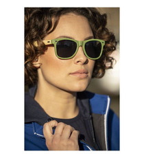 Lunettes publicitaires de soleil Sun Ray en bambou