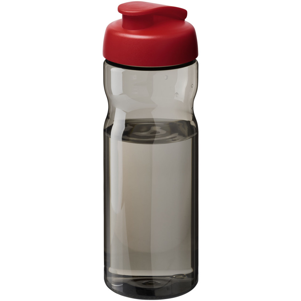 Bouteille publicitaire de sport H2O Active® Base Tritan™ de 650 ml à couvercle à clapet