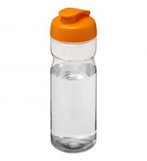 Bouteille publicitaire de sport H2O Active® Base Tritan™ de 650 ml à couvercle à clapet