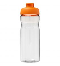 Bouteille publicitaire de sport H2O Active® Base Tritan™ de 650 ml à couvercle à clapet