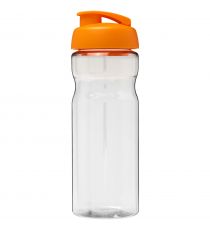 Bouteille publicitaire de sport H2O Active® Base Tritan™ de 650 ml à couvercle à clapet