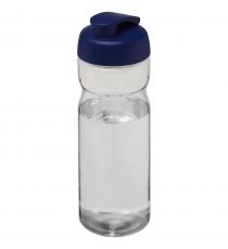 Bouteille publicitaire de sport H2O Active® Base Tritan™ de 650 ml à couvercle à clapet