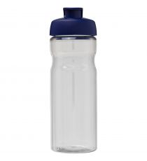 Bouteille publicitaire de sport H2O Active® Base Tritan™ de 650 ml à couvercle à clapet