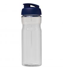 Bouteille publicitaire de sport H2O Active® Base Tritan™ de 650 ml à couvercle à clapet