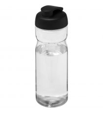 Bouteille publicitaire de sport H2O Active® Base Tritan™ de 650 ml à couvercle à clapet