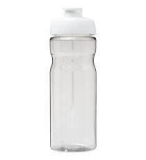 Bouteille publicitaire de sport H2O Active® Base Tritan™ de 650 ml à couvercle à clapet