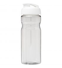 Bouteille publicitaire de sport H2O Active® Base Tritan™ de 650 ml à couvercle à clapet