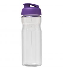 Bouteille publicitaire de sport H2O Active® Base Tritan™ de 650 ml à couvercle à clapet