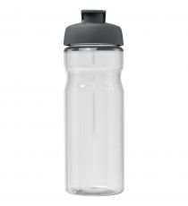 Bouteille publicitaire de sport H2O Active® Base Tritan™ de 650 ml à couvercle à clapet