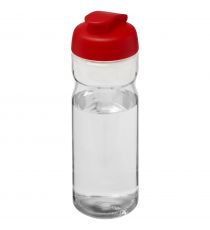 Bouteille publicitaire de sport H2O Active® Base Tritan™ de 650 ml à couvercle à clapet