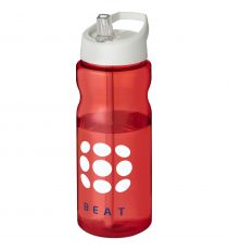 Gourde publicitaire de sport H2O Active® Base Tritan™ de 650 ml avec couvercle à bec verseur