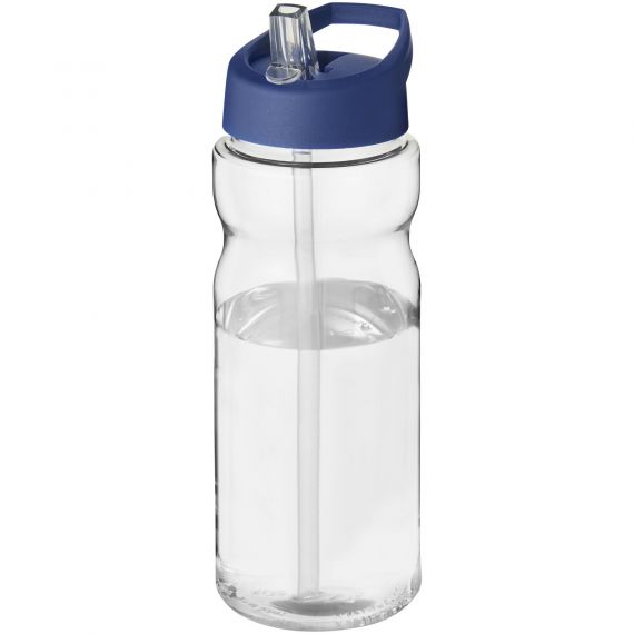 Gourde publicitaire de sport H2O Active® Base Tritan™ de 650 ml avec couvercle à bec verseur