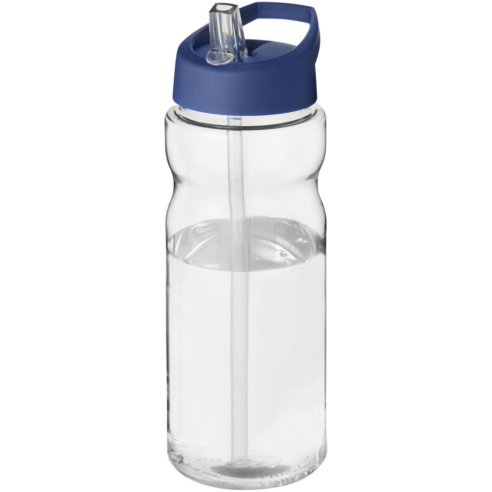 Gourde publicitaire de sport H2O Active® Base Tritan™ de 650 ml avec couvercle à bec verseur