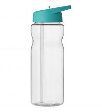 Gourde publicitaire de sport H2O Active® Base Tritan™ de 650 ml avec couvercle à bec verseur