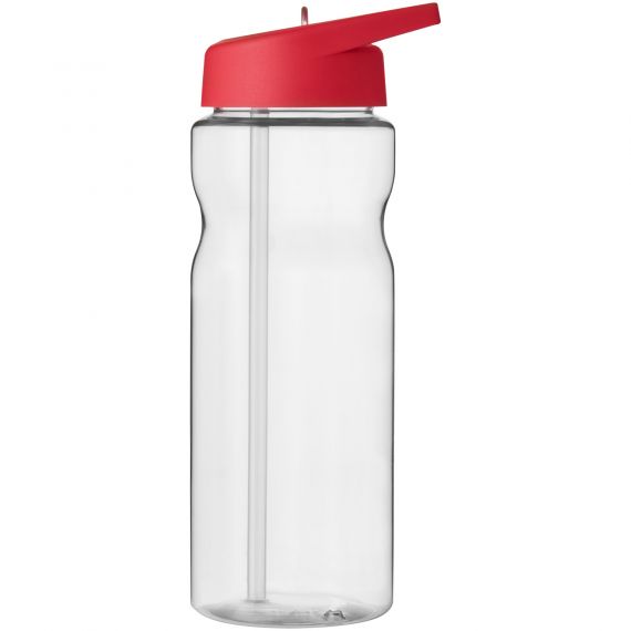 Gourde publicitaire de sport H2O Active® Base Tritan™ de 650 ml avec couvercle à bec verseur