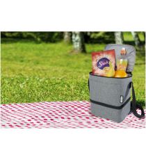 Sac-repas publicitaire isotherme Tundra en RPET pour 9 canettes